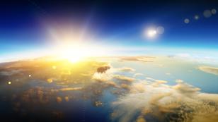 sunrise over Earth